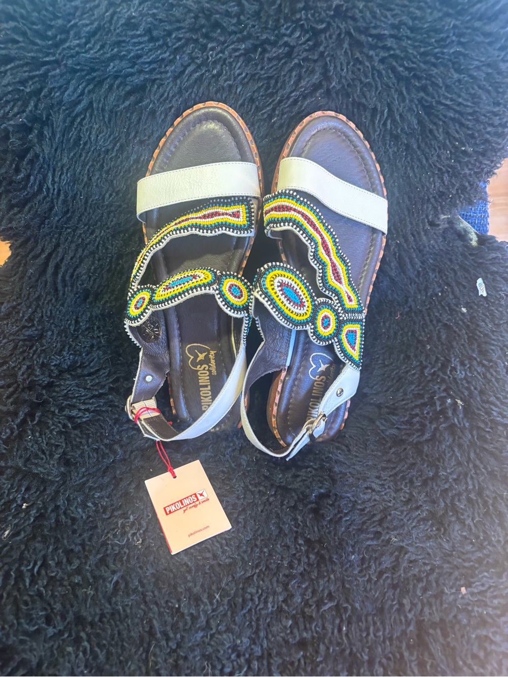 Pikolinos women’s size 10 Beaded sandal